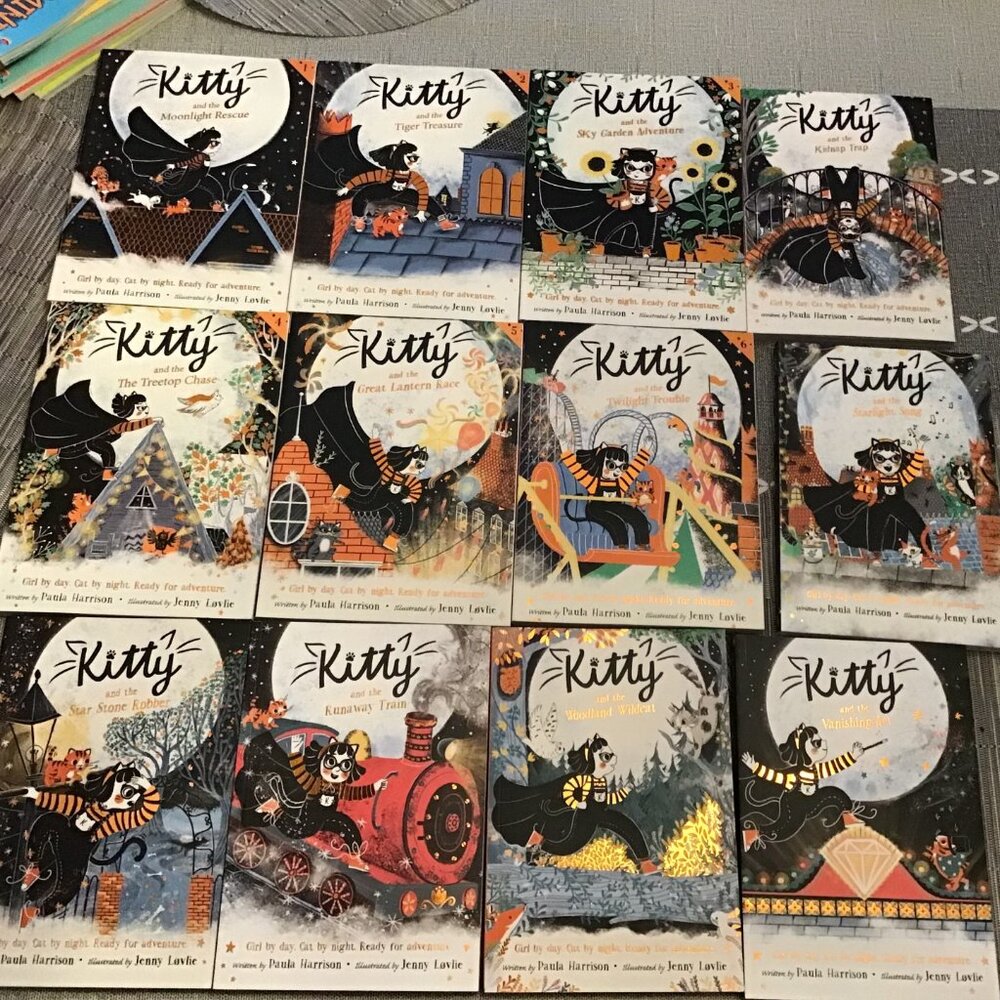 New Kitty Book Series Lot of 12--Homeschooling